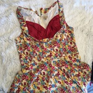 Lindy Bop Retro Floral Dress